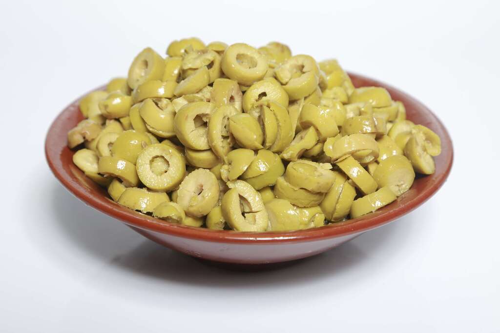 GREEN OLIVE SLICED